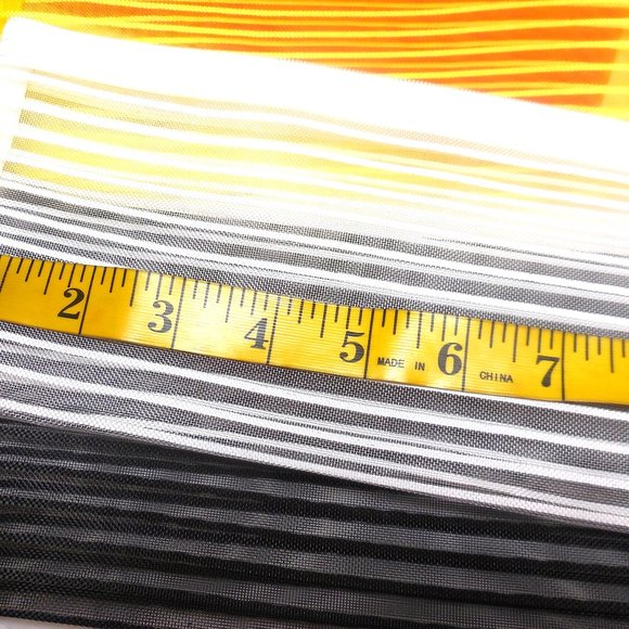 Cosmetic Pouch set of 5 travel makeup toiletry bag see-through 9" x 4.5" - Picture 6 of 7